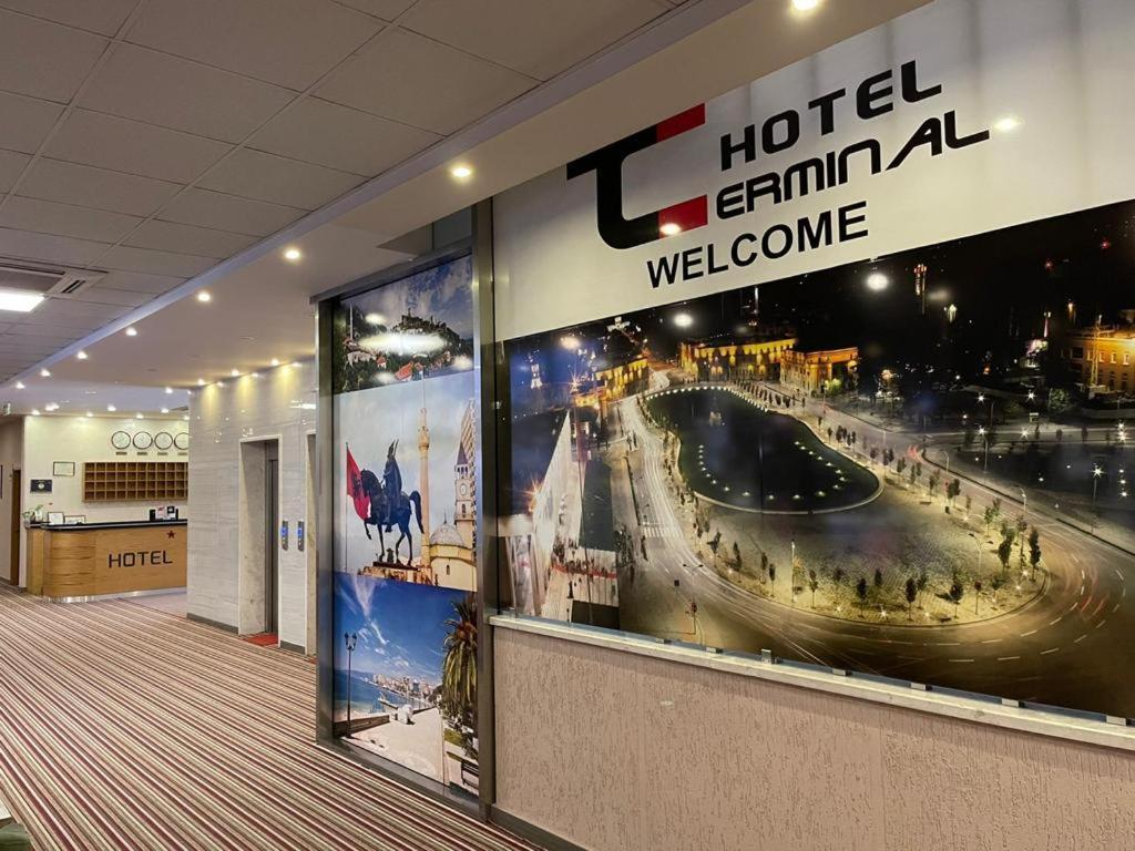 Hotel Terminal تيرانا المظهر الخارجي الصورة
